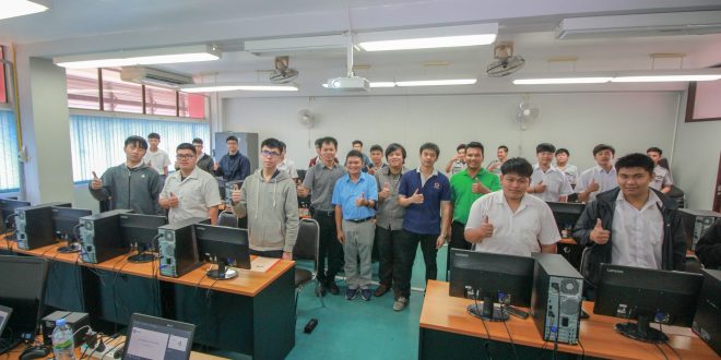 โครงการอบรม หลักสูตรโปรแกรมควบคุมหุ่นยนต์ ในยุคดิจิตัล 4.0