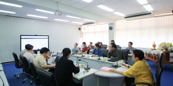 คณะเทคโนอุตฯ มร.ลป. ประชุมแนวทางพัฒนาหลักสูตร คณะเทคโนโลยีอุตสาหกรรม มหาวิทยาลัยราชภัฏลำปาง